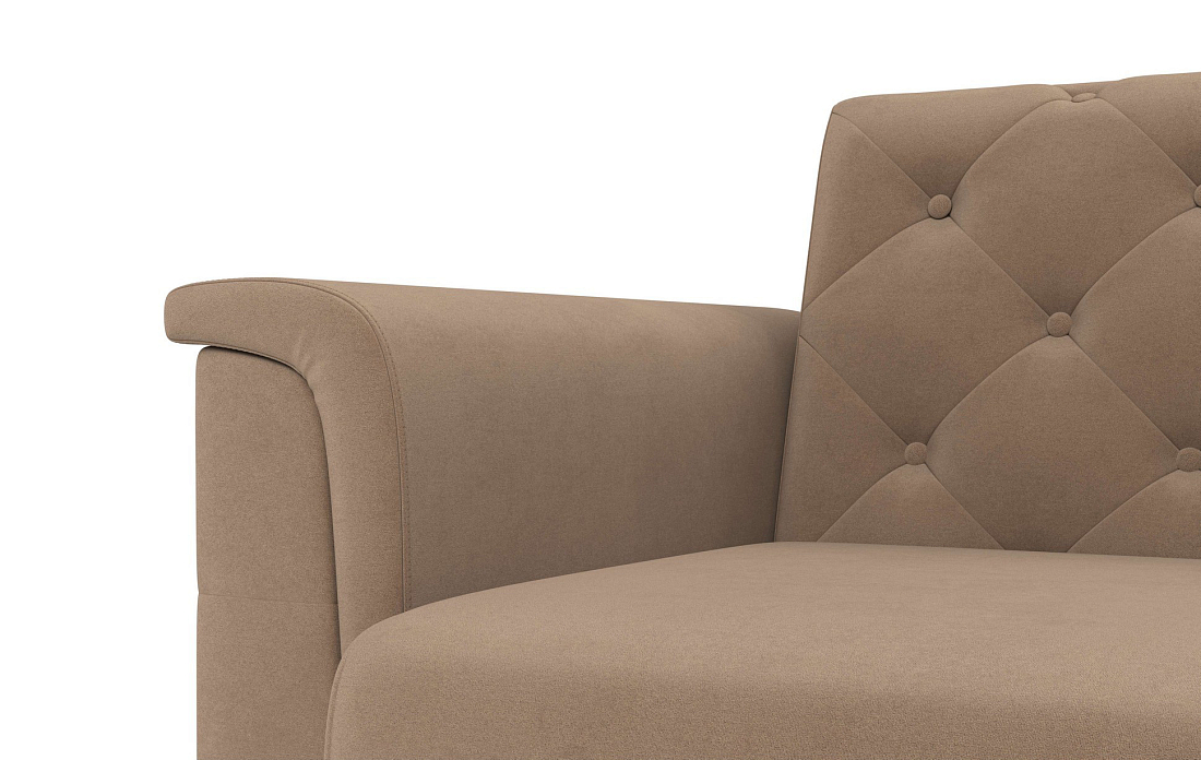 Амарант М / диван - кровать велюр тенерифе корица